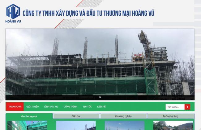 BÀN GIAO DỰ ÁN CHO CÔNG TY  HOÀNG VŨ