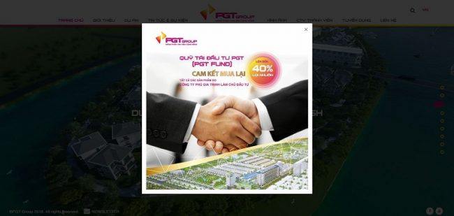 BÀN GIAO DỰ ÁN CHO PGT GROUP