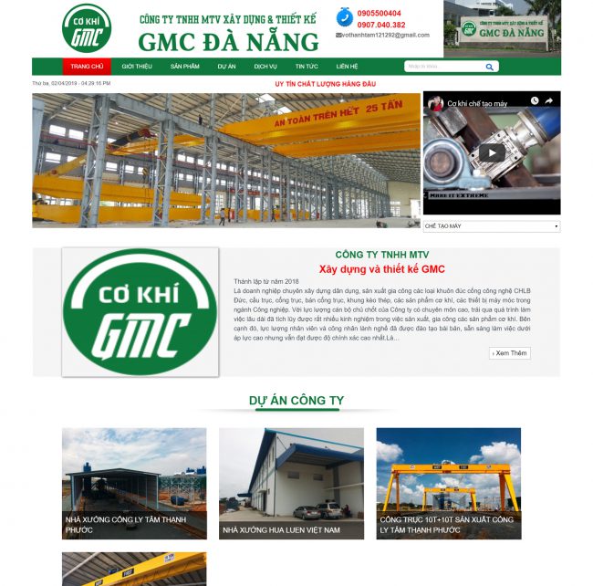 Xây dựng và thiết kế GMC