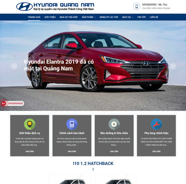 Đại lý Hyundai Quảng Nam