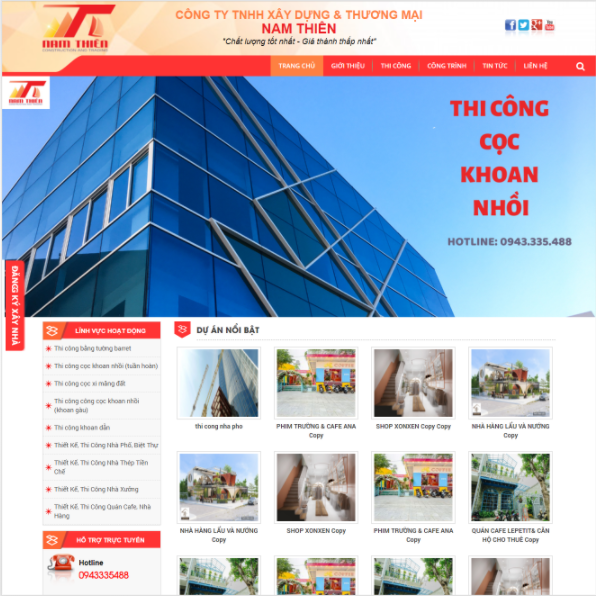 Công ty Xây dựng Nam Thiên