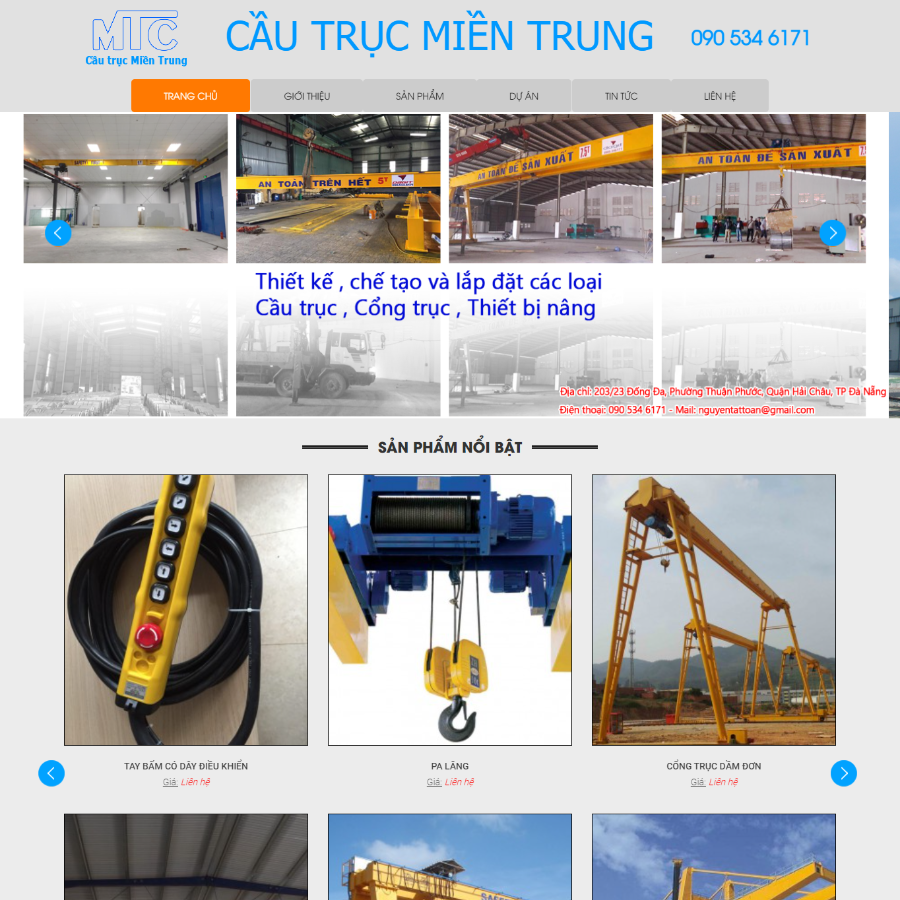 Cầu trục miền Trung Dagit