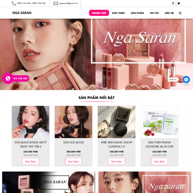 Shop Mỹ phẩm Nga Saran