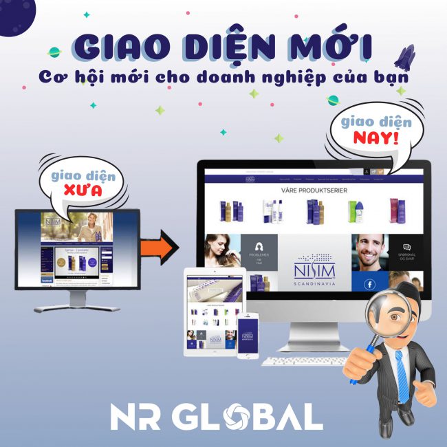 THAY ÁO MỚI CHO WEBSITE CỦA BẠN