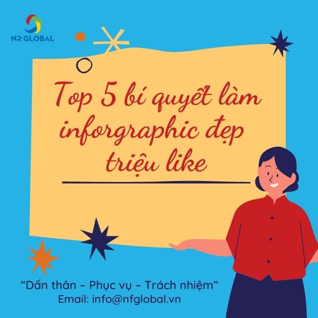 Infographic đẹp triệu like với 5 bí quyết