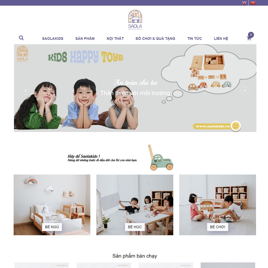 Saolakids – Thế giới đồ gỗ