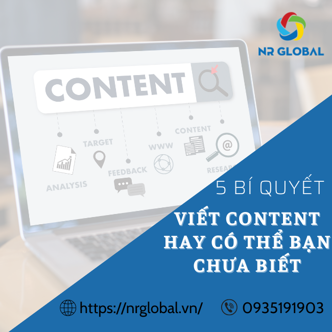 5 bí quyết viết Content hay có thể bạn chưa biết