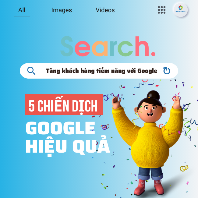 5 chiến dịch Google hiệu quả