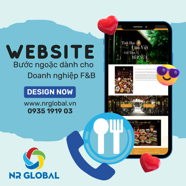 Thiết kế Website F&B: Bước ngoặc cho Doanh nghiệp F&B trong cuộc chiến kinh doanh