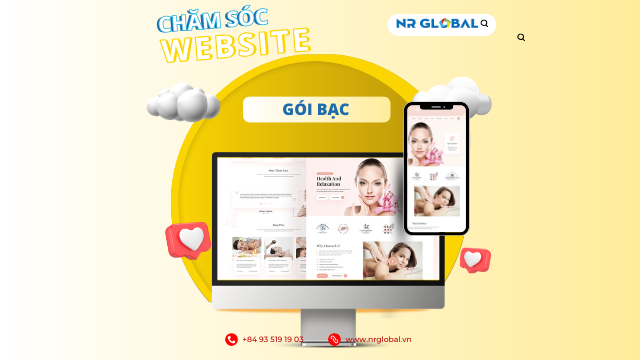 Chăm sóc Website ( gói bạc)