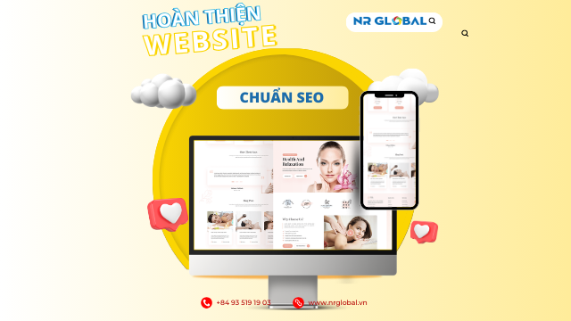 Hoàn thiện Website